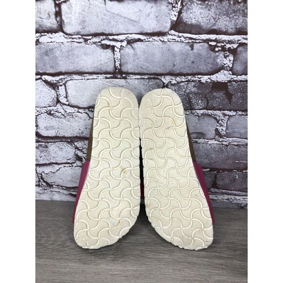 Birkis By Birkenstock Pink Leather Buckle Strap Platform Sandals Women Sz 35EU/5 - Picture 9 of 16